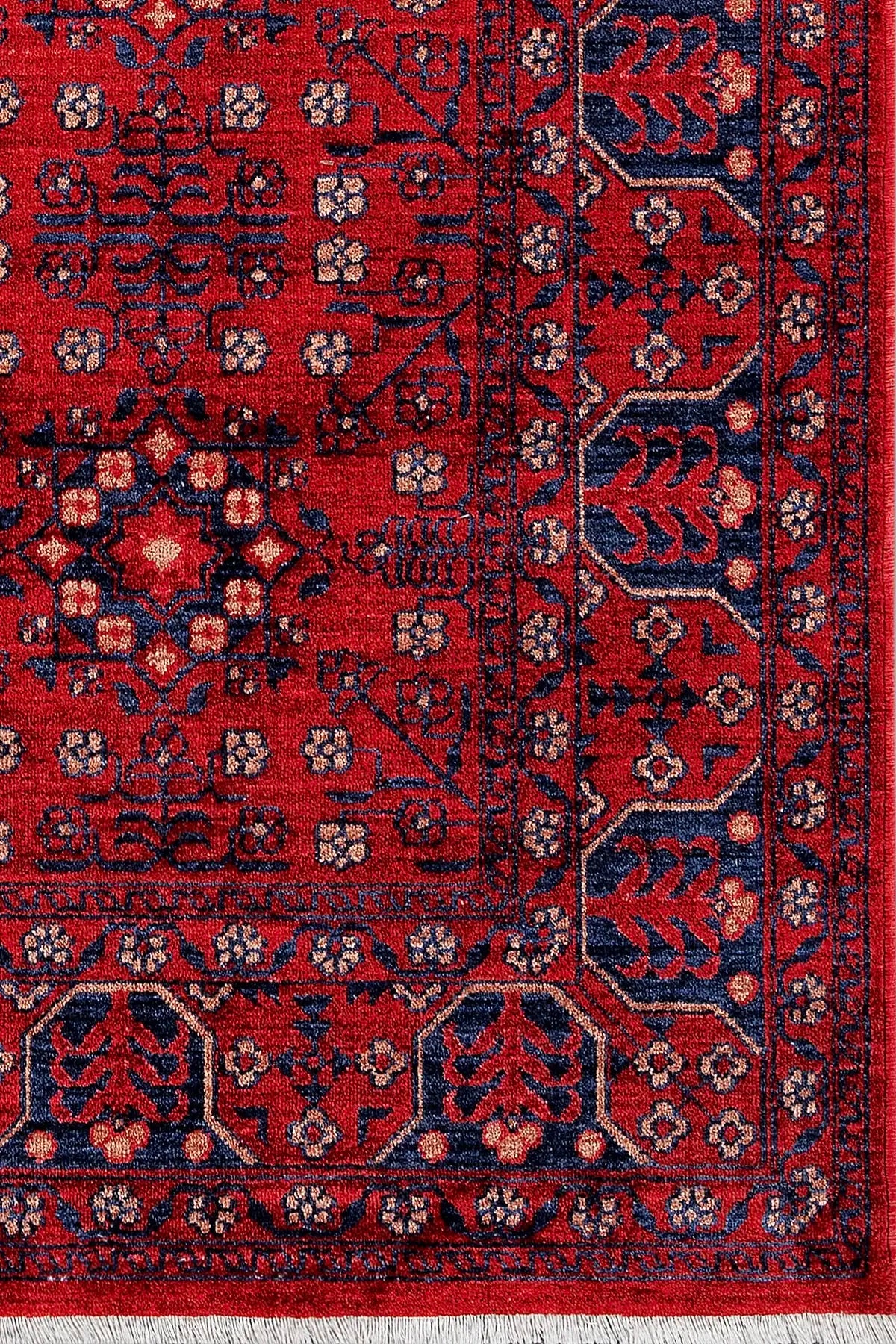 Afgan 04 Kırmızı Vintage Halı