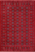 Afgan 05 Kırmızı Vintage Halı