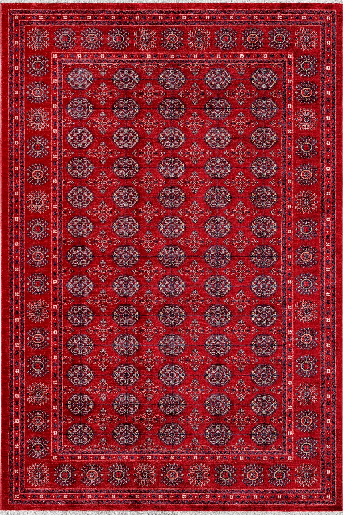 Afgan 05 Kırmızı Vintage Halı
