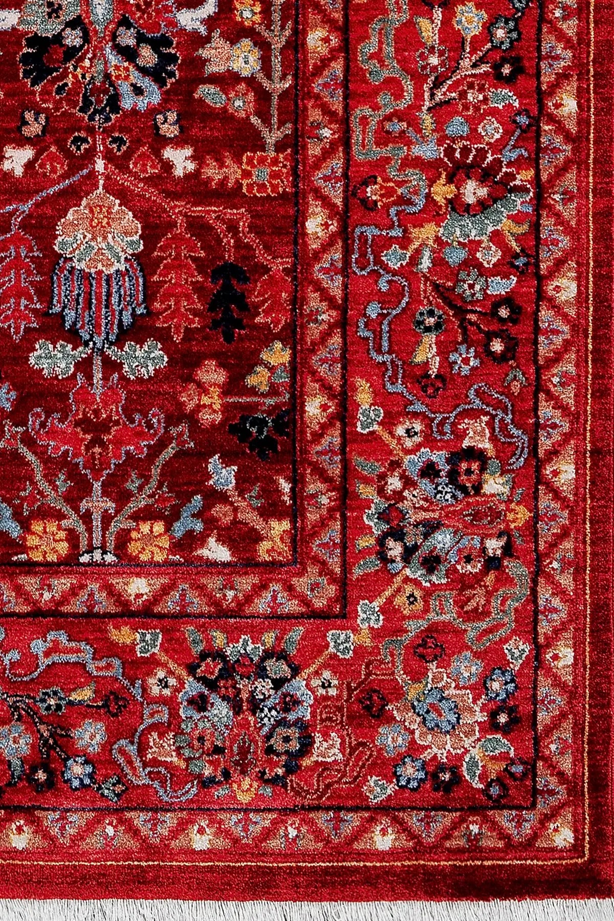 Afgan 06 Kırmızı Vintage Halı