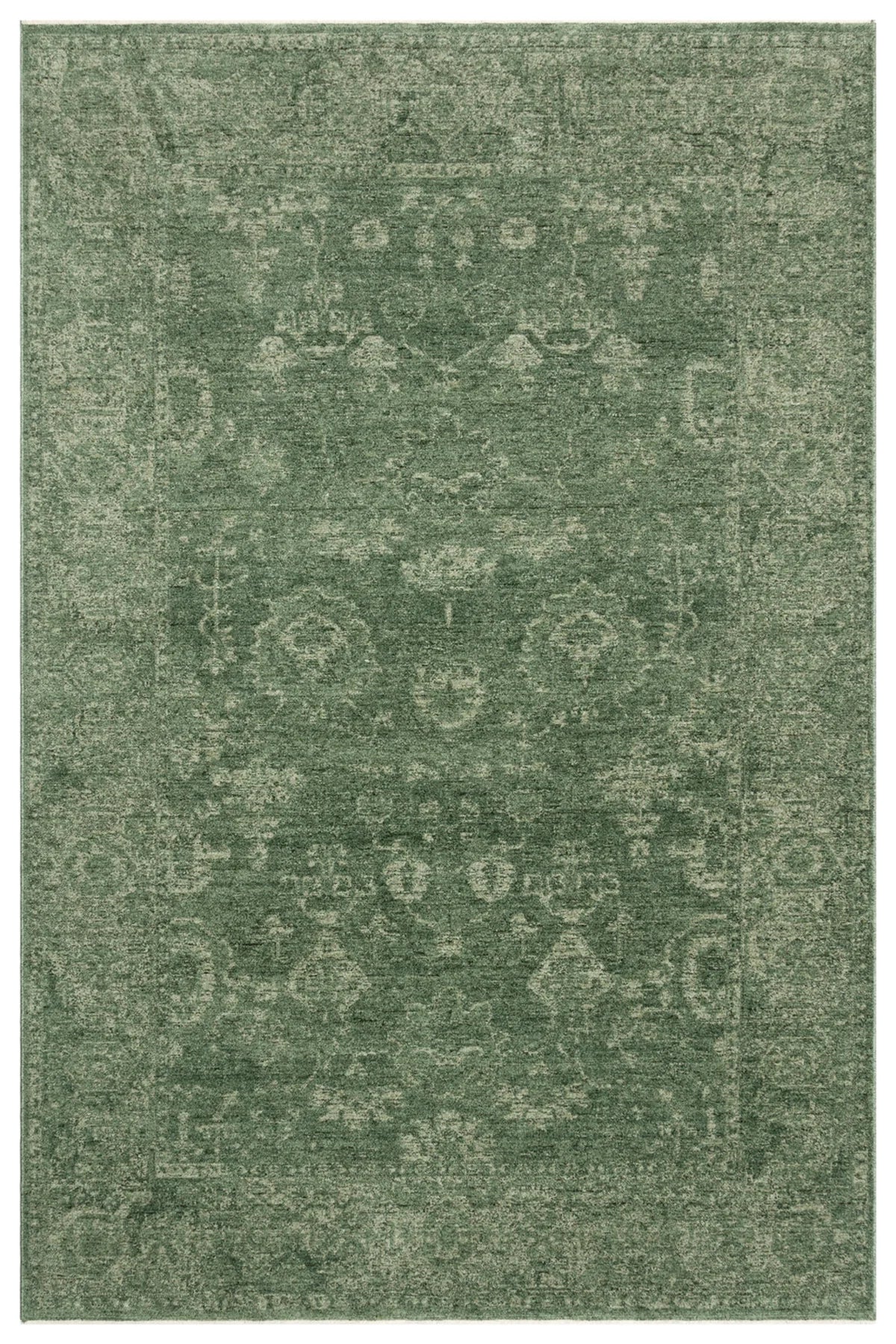 Babil 02 Yeşil Vintage Halı