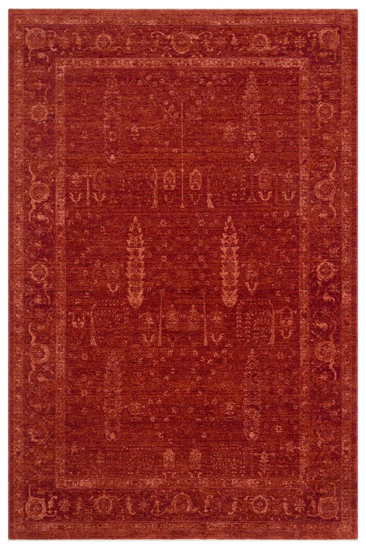Babil 03 Kırmızı Vintage Halı