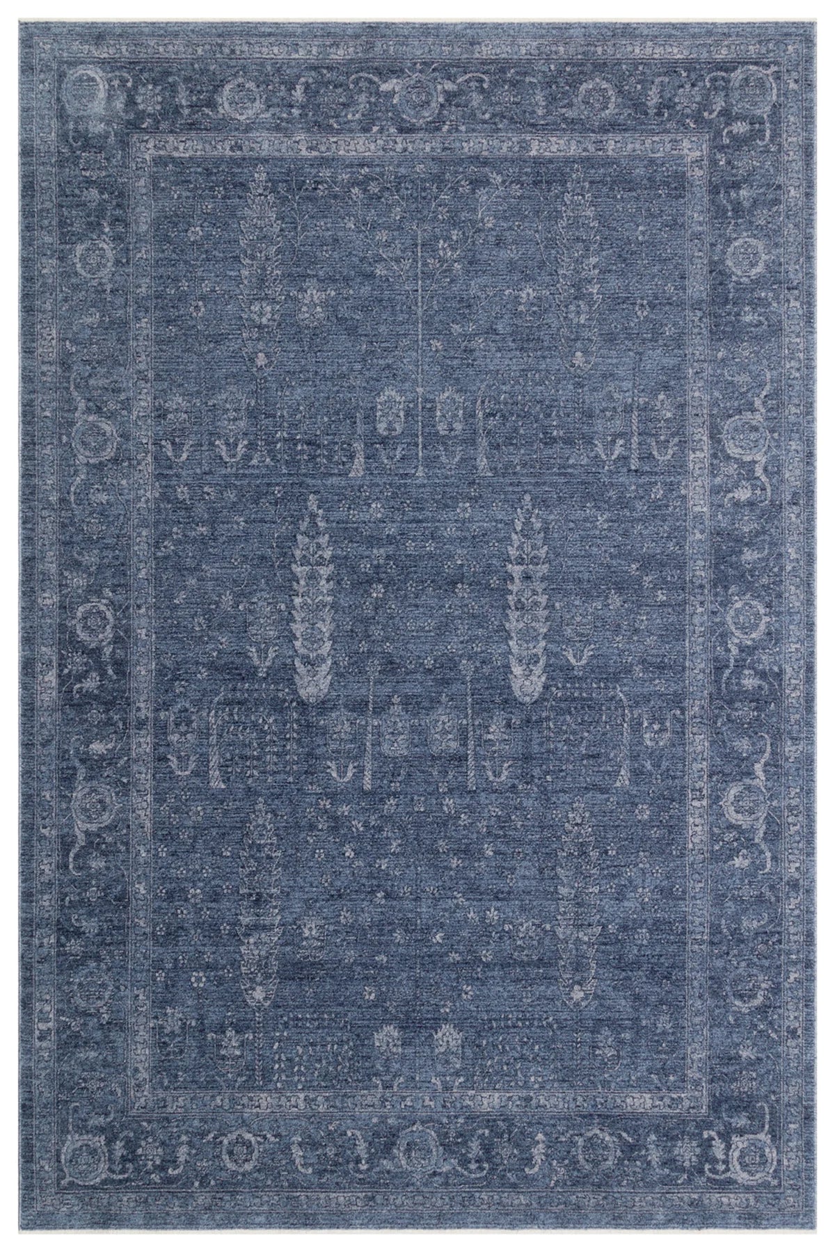 Babil 03 Lacivert Vintage Halı