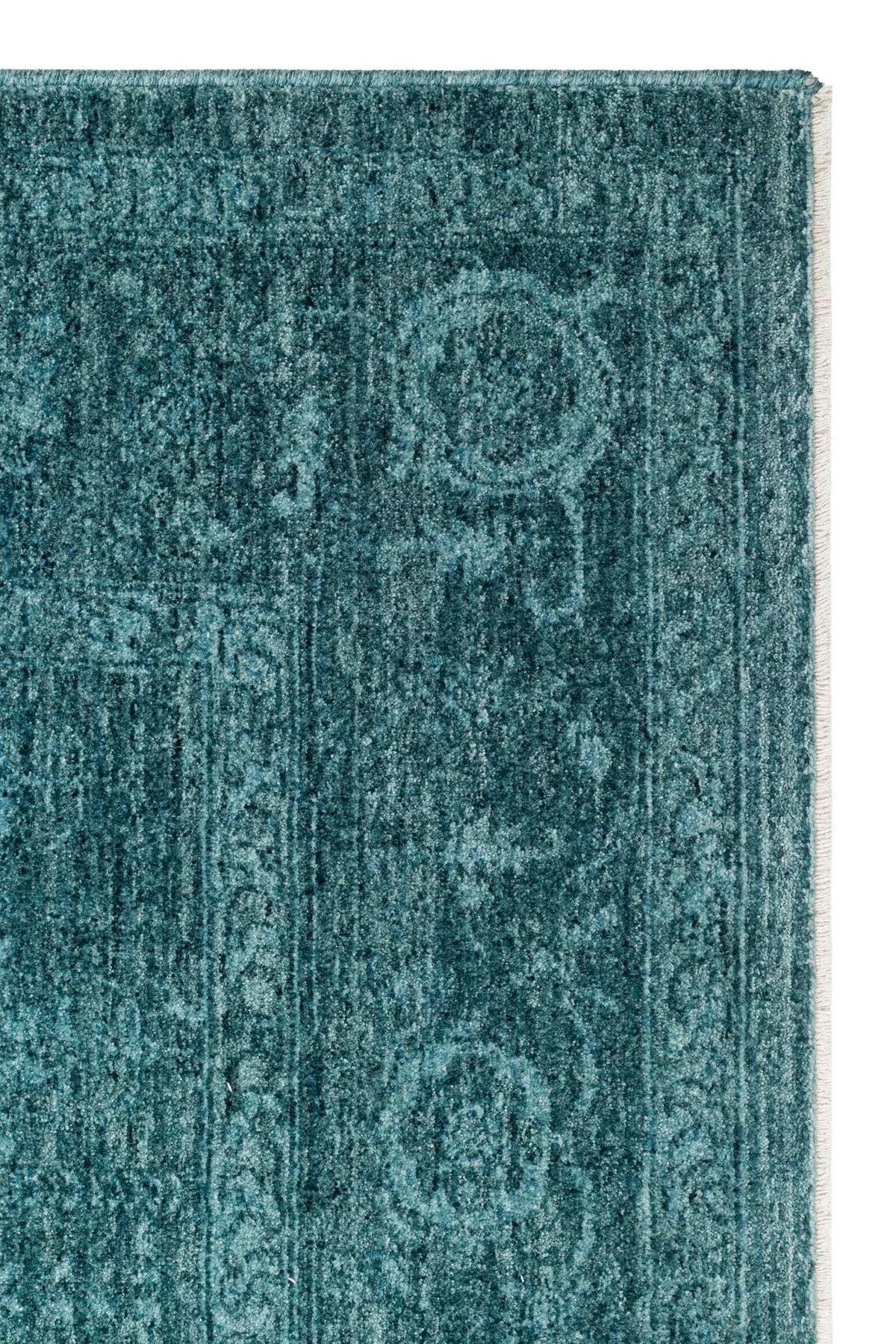 Babil 03 Turkuaz Vintage Halı