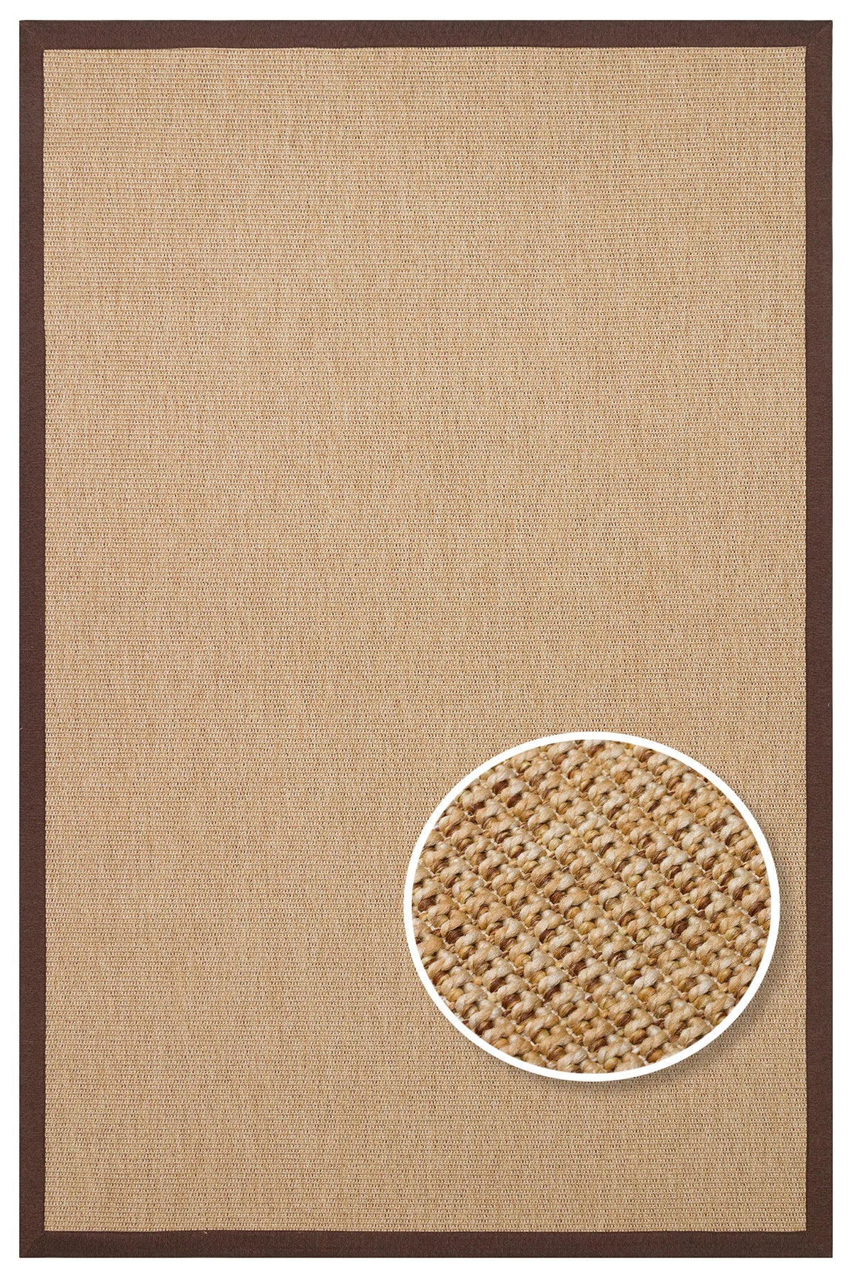 Desert Bordür 02 Gold / Bordür Mix Sisal Halı