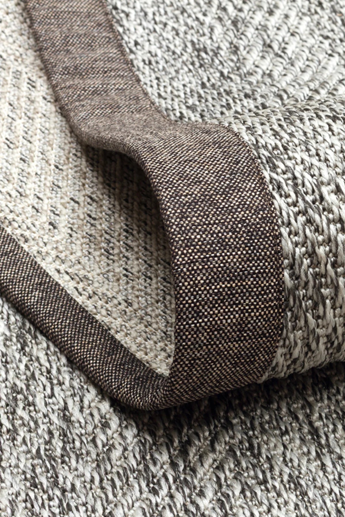 Desert Bordür 03 Gri / Bordür Dark Mix Sisal Halı
