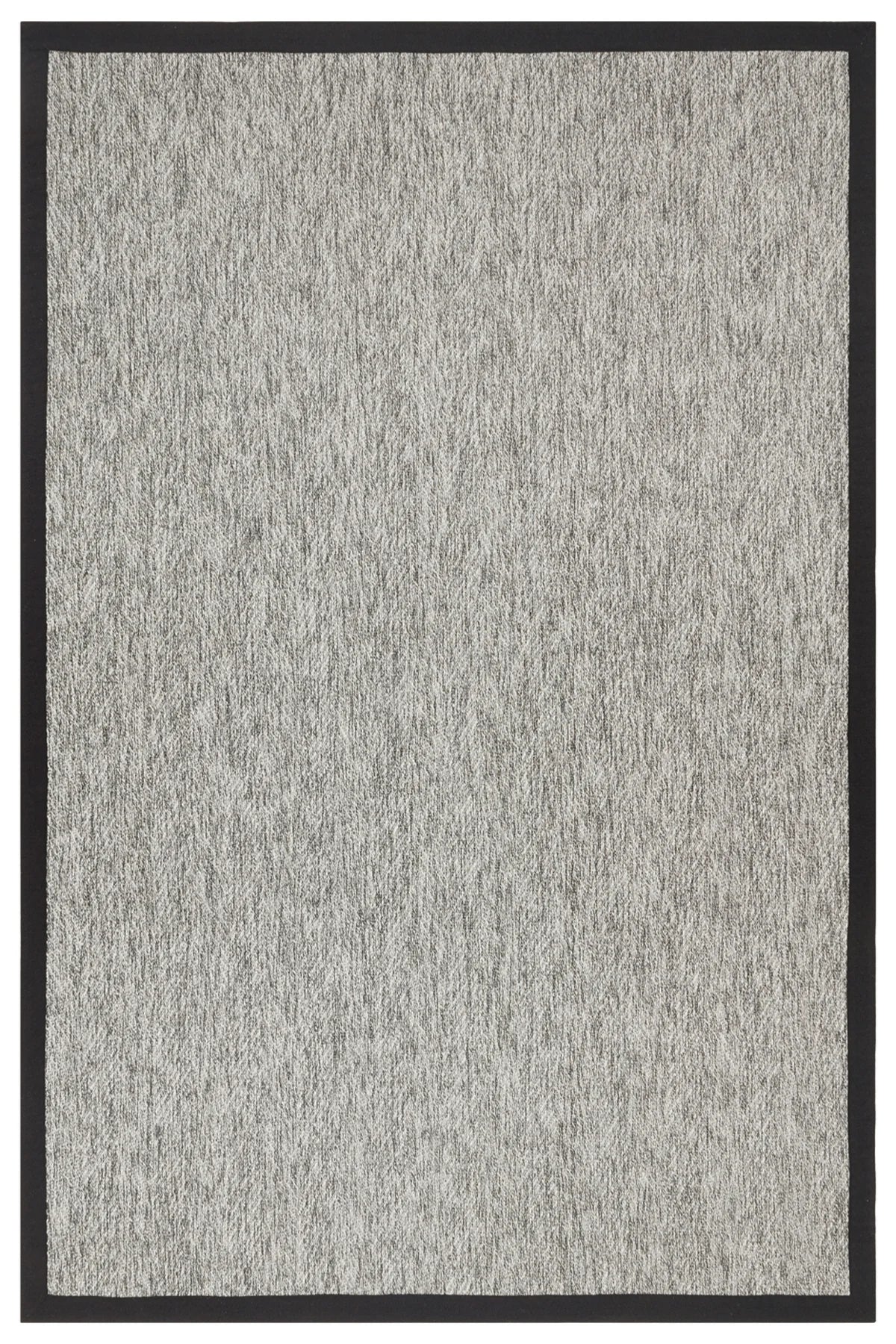 Desert Bordür 03 Gri / Bordür Siyah Sisal Halı