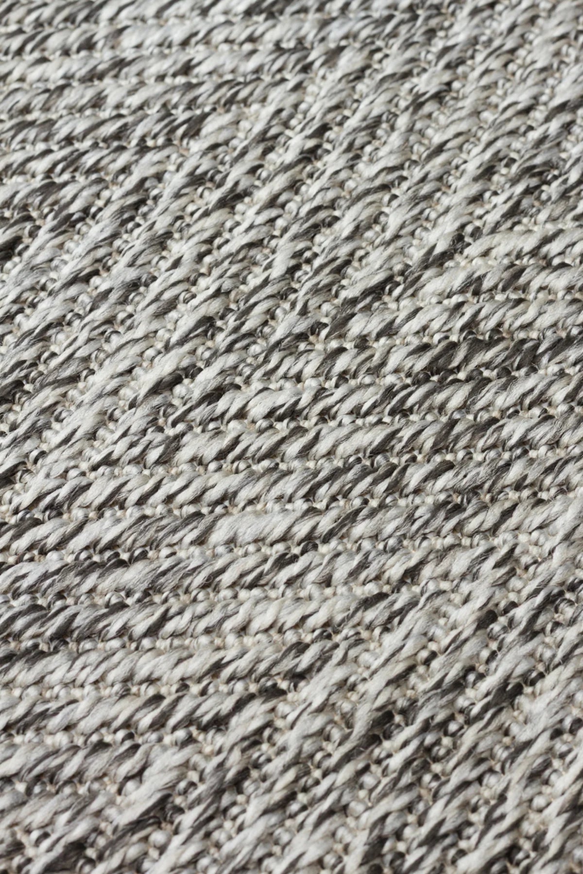 Desert Bordür 03 Gri / Bordür Siyah Sisal Halı