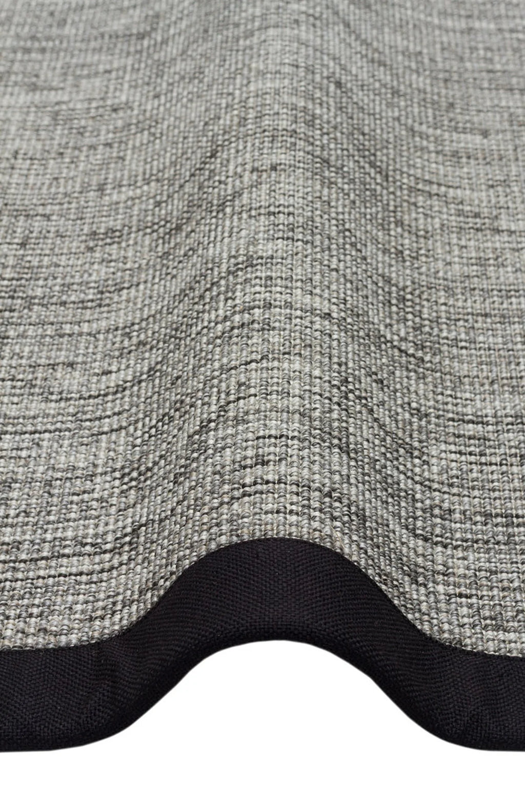 Desert Bordür 04 Gri / Bordür Siyah Sisal Halı