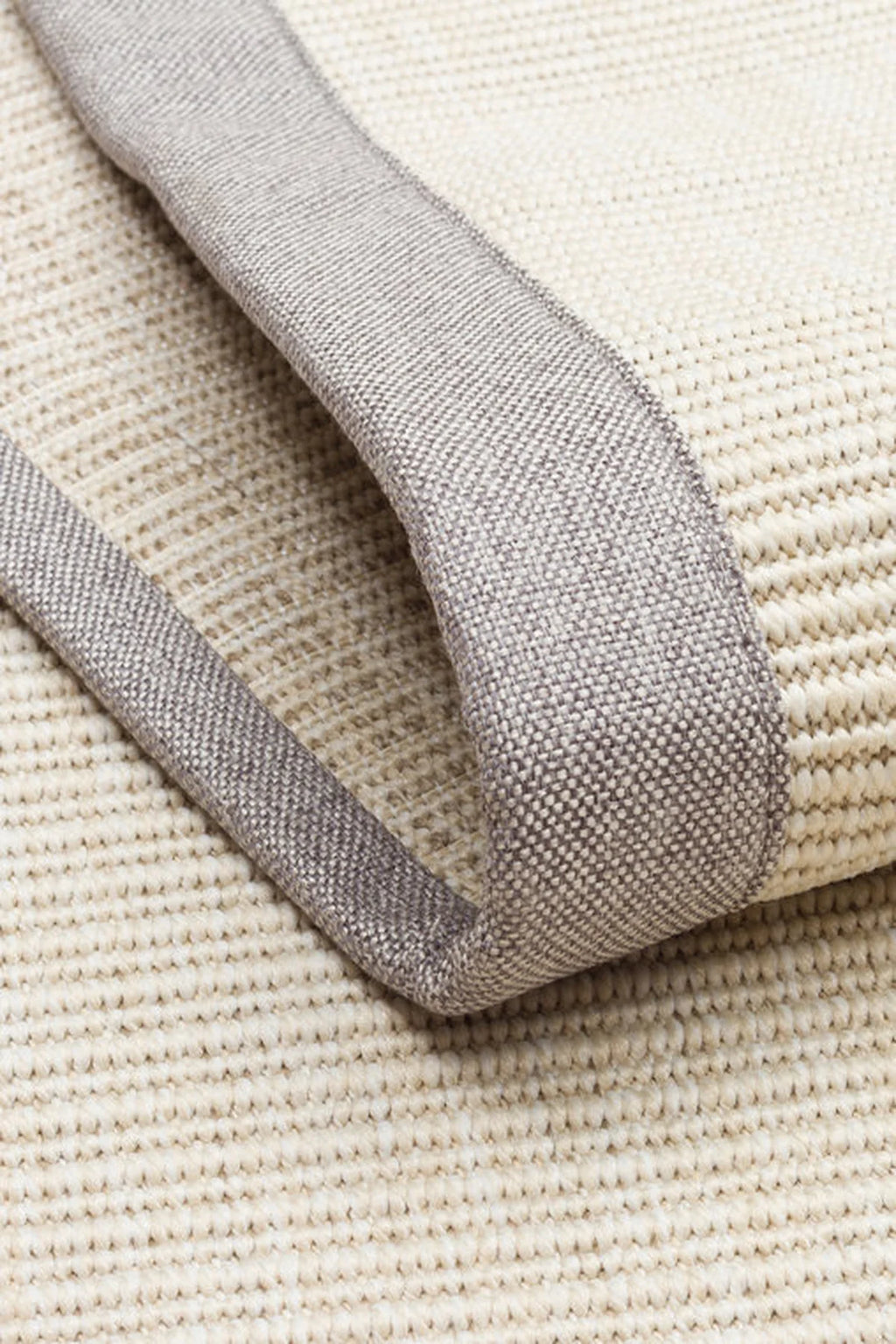 Desert Bordür 05 Krem / Bordür Gri Sisal Halı