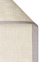 Desert Bordür 05 Krem / Bordür Gri Sisal Halı