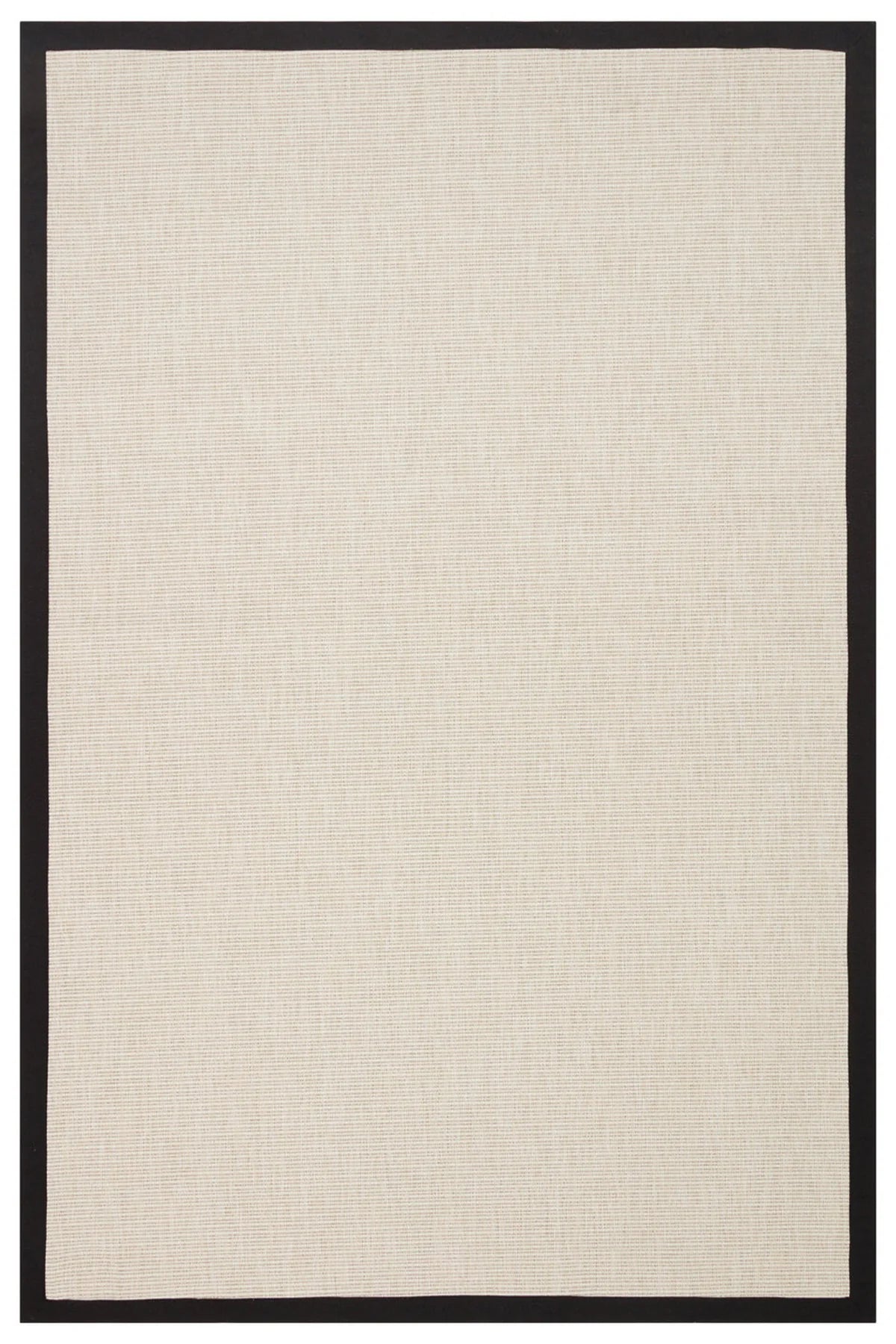 Desert Bordür 05 Krem / Bordür Siyah Sisal Halı