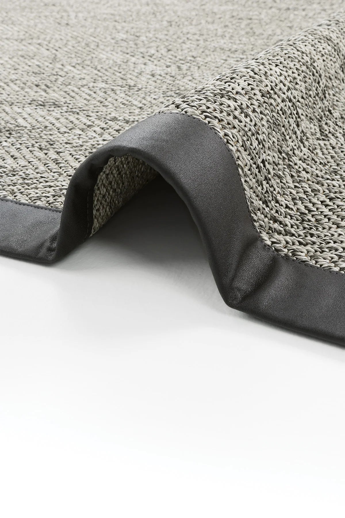 Desert Bordür 07 Dark Gri Sisal Halı