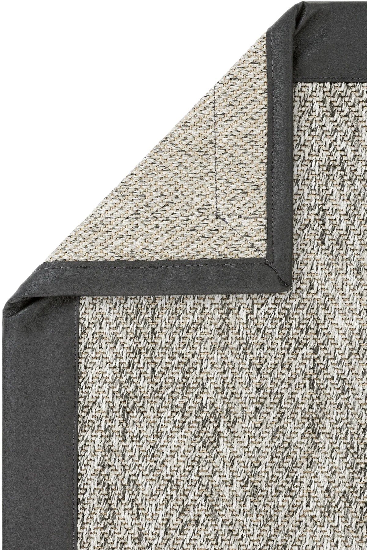 Desert Bordür 07 Dark Gri Sisal Halı