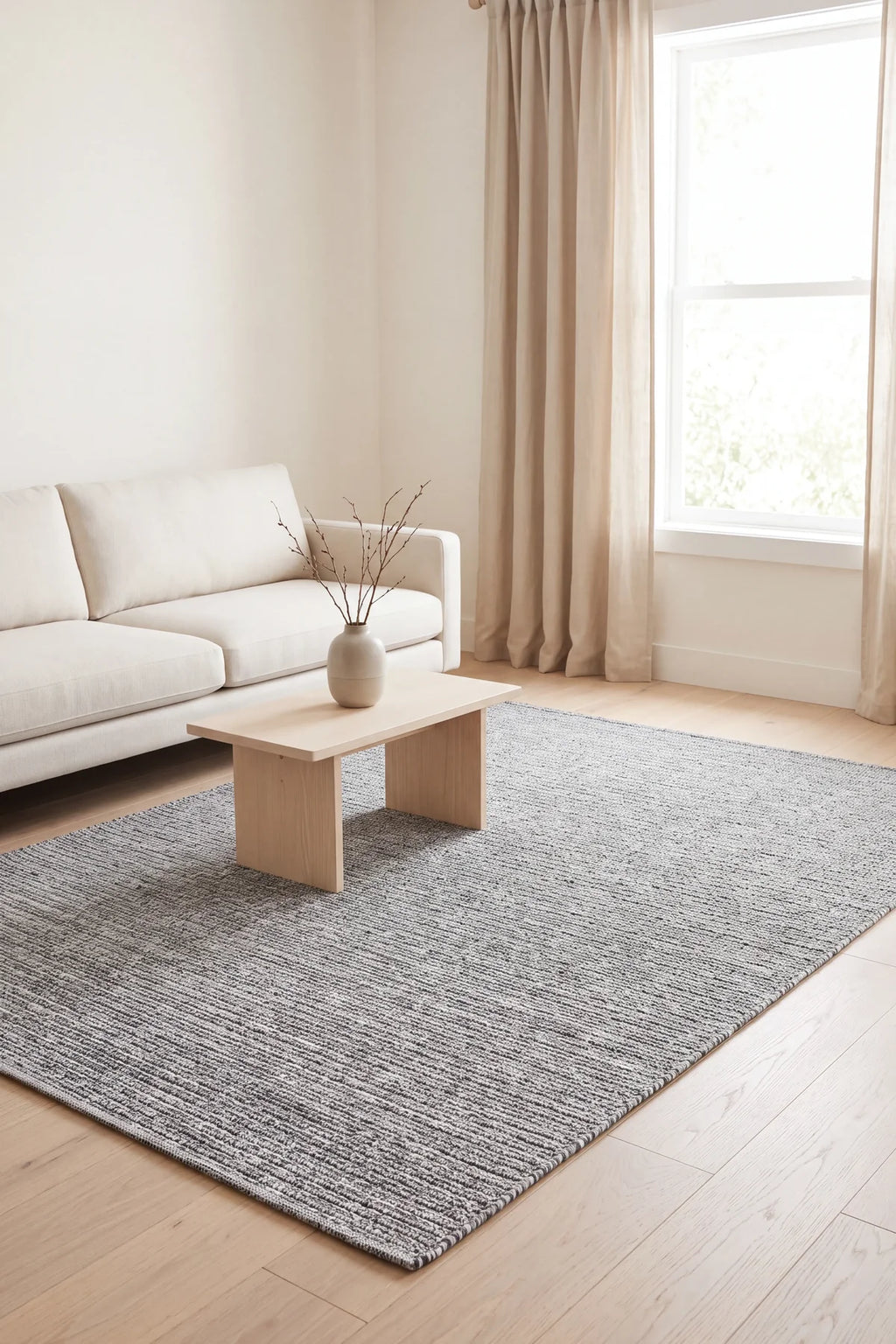 Orlina 01 Antrasit Sisal Halı