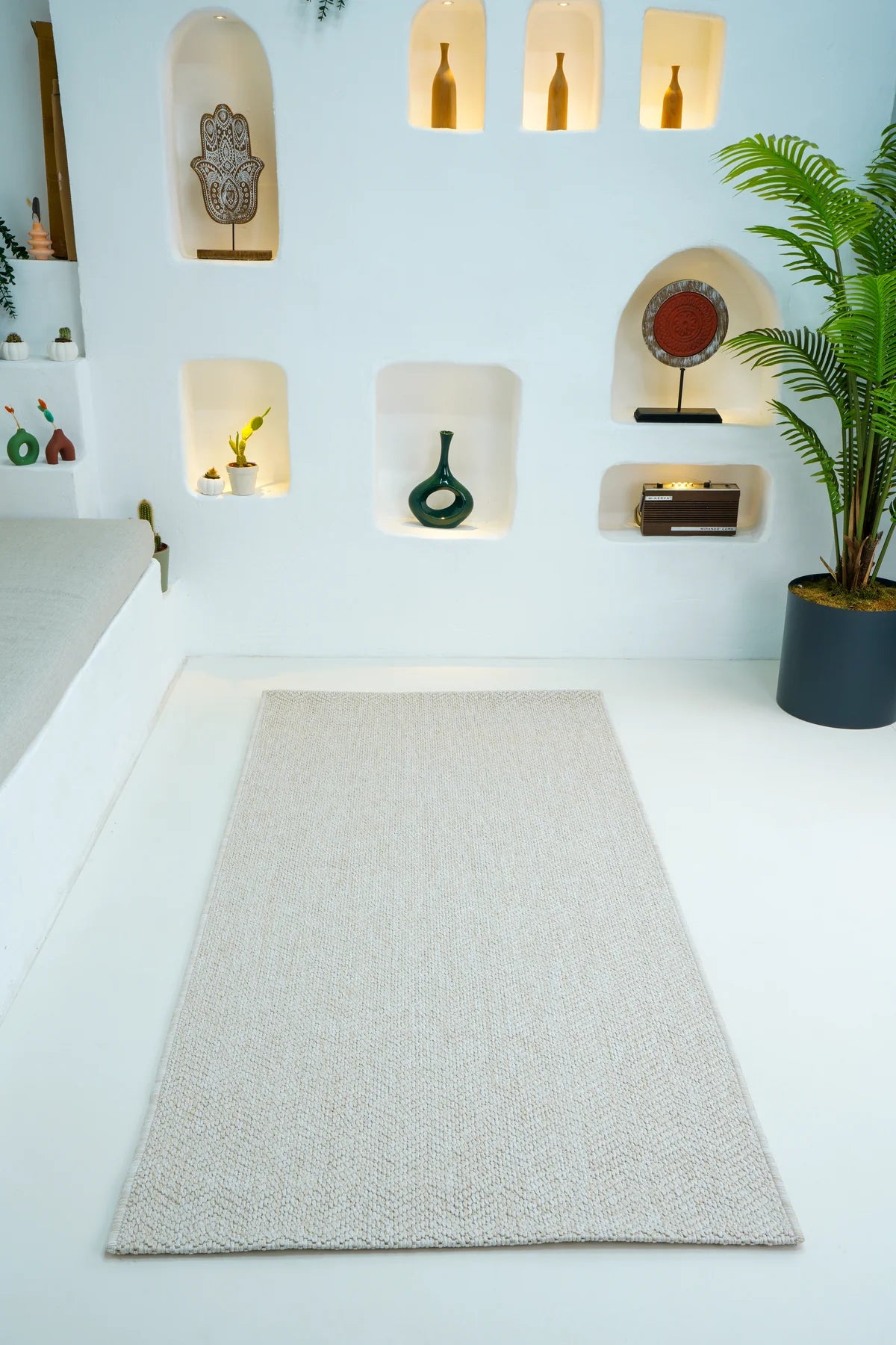 Orlina 02 Krem Sisal Halı