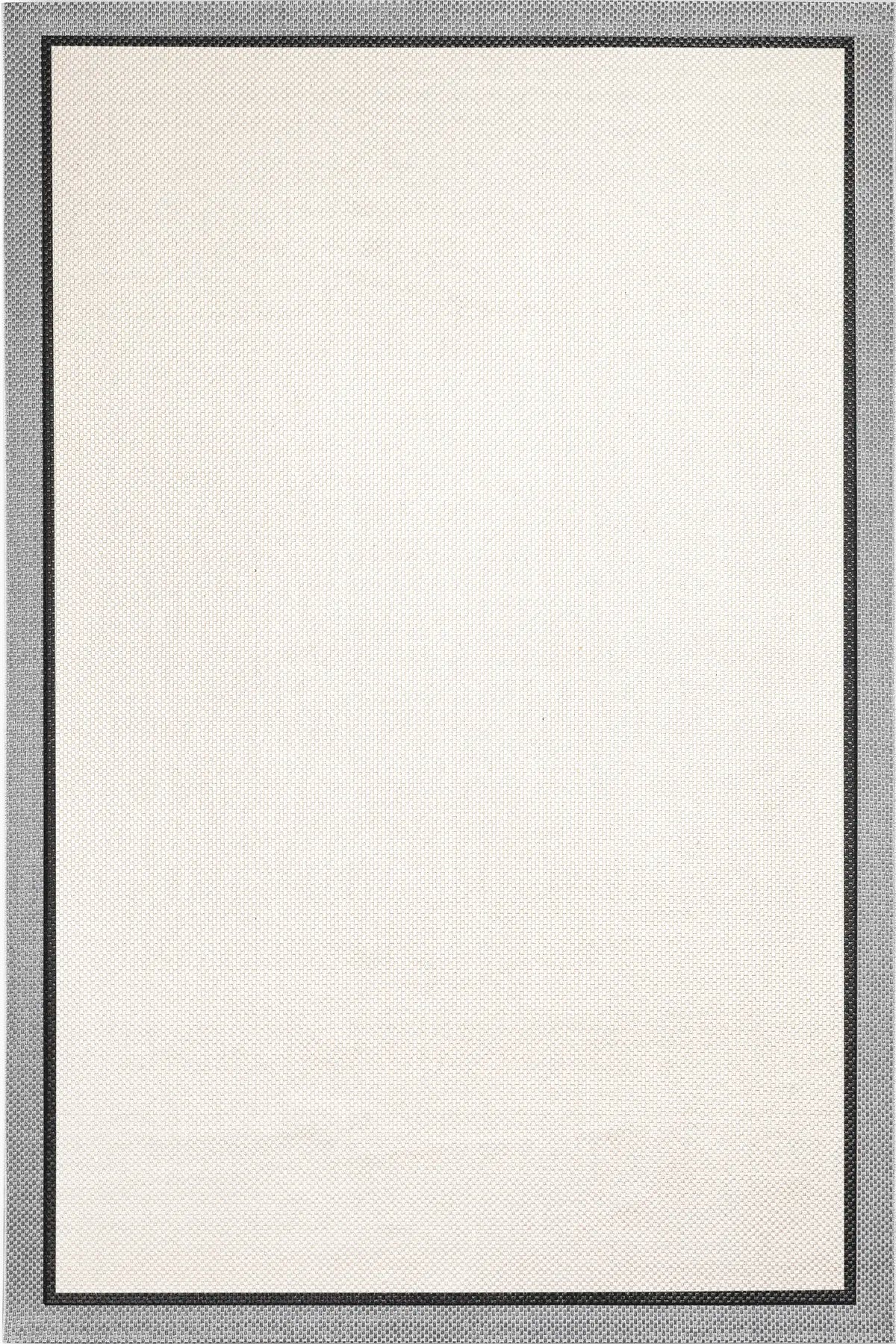 Siena 01 Gri-Siyah-Krem Sisal Halı