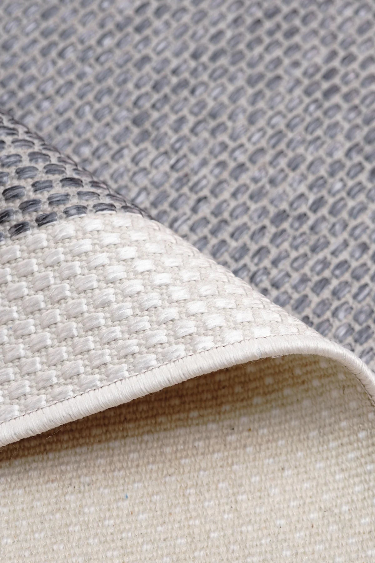Siena 01 Krem-Antrasit Sisal Halı