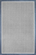 Siena 01 Lacivert-Beyaz-Gri Sisal Halı