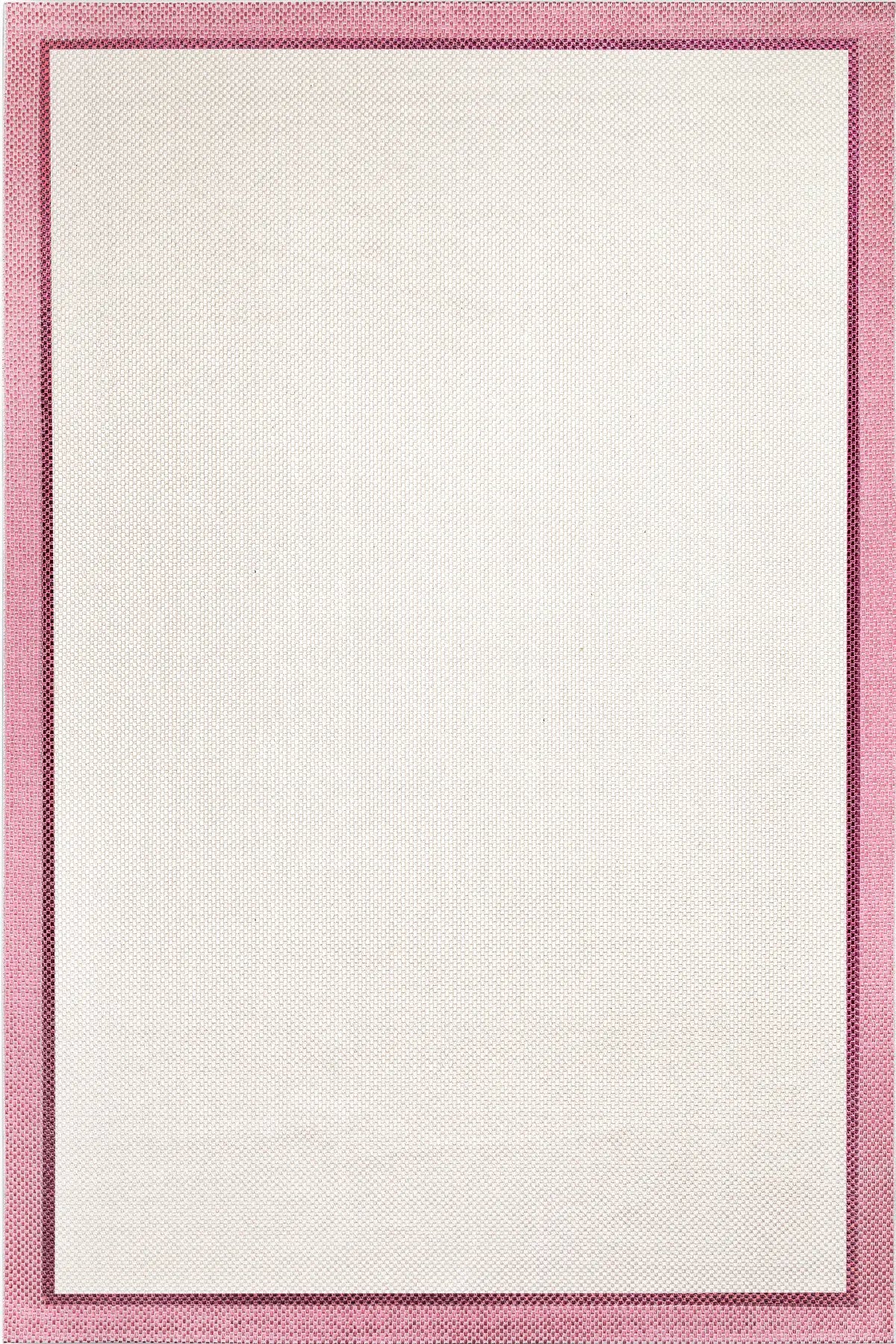 Siena 01 Pembe-Magenta-Krem Sisal Halı