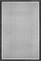 Siena 01 Siyah-Beyaz-Gri Sisal Halı