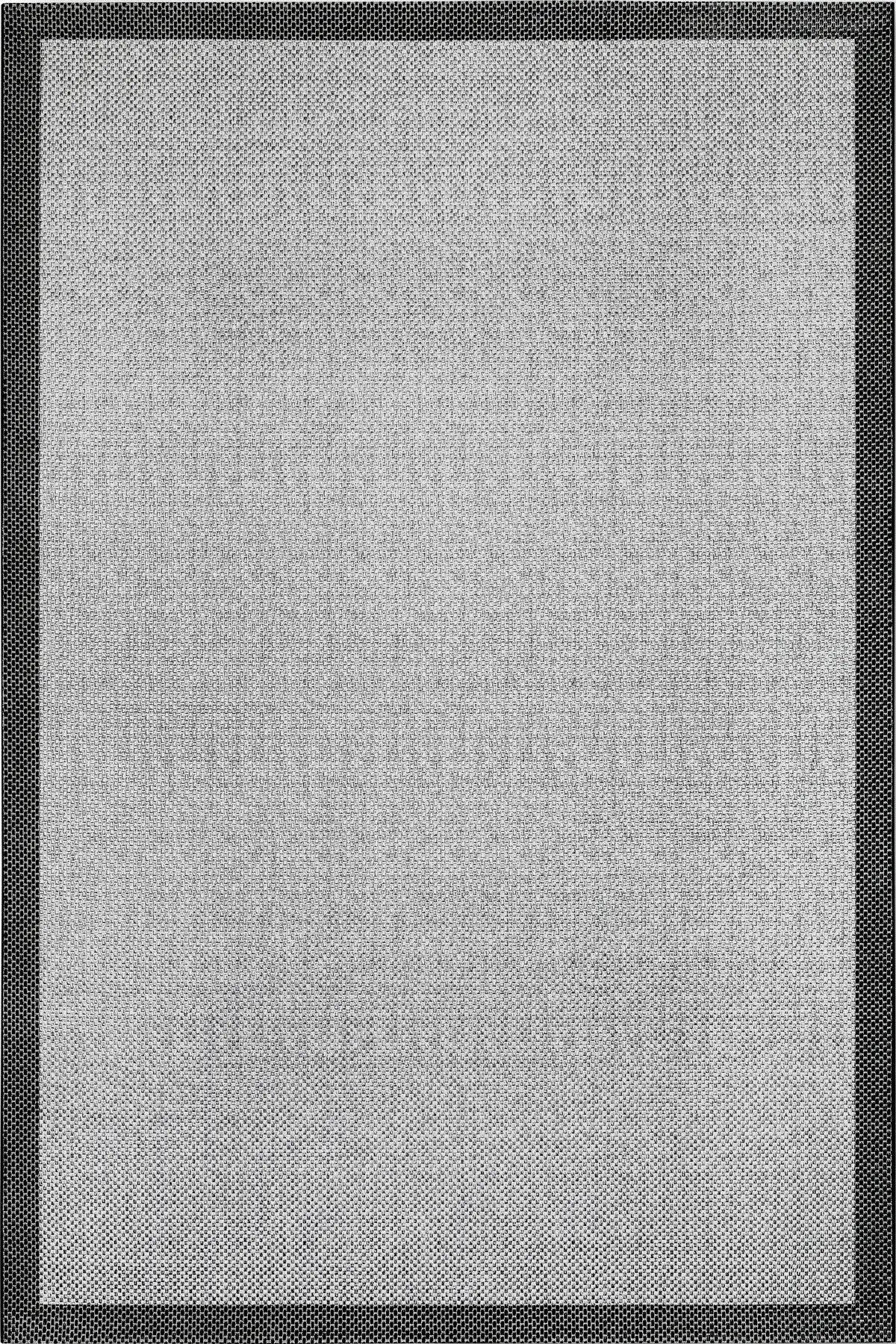 Siena 01 Siyah-Gri Sisal Halı