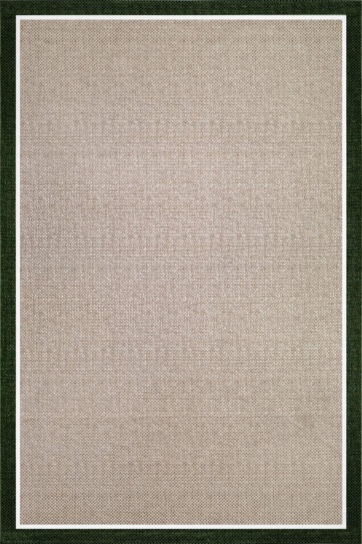 Siena 01 Zümrüt-Beyaz-S.Kahve Sisal Halı