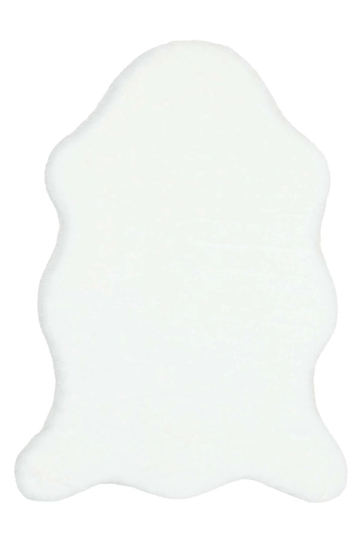 Tavşan 01 Beyaz Puffy Halı