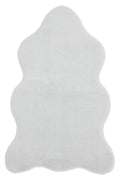Tavşan 01 Gri Puffy Halı