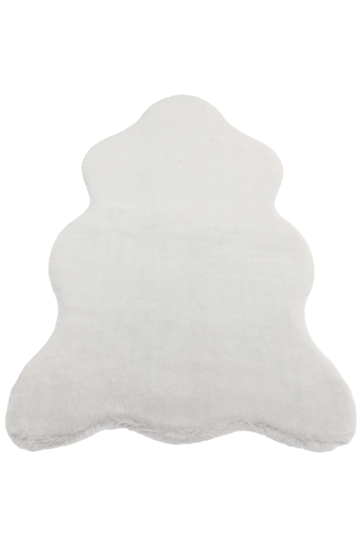 Tavşan 01 Gri Puffy Halı